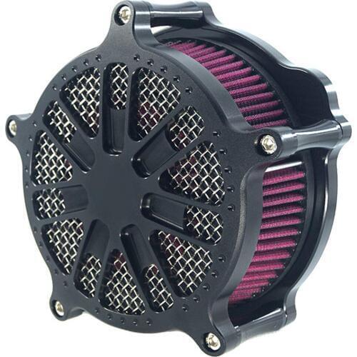 Air Cleaner Venturi Filter Motorcycle Intake System Cnc Kit Matte Grill for Harley Sportster XL 883 XL 1200 2007-up Fitment-A