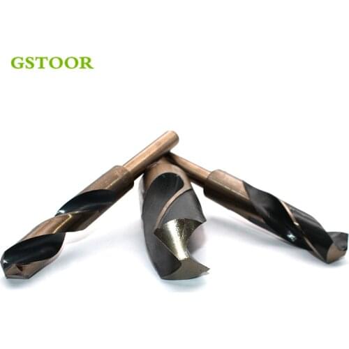 1PC 1/2 M35 25mm 25.5mm 26mm 26.5mm 27mm 27.5mm Cobalt twist drill small handle bit high speed steel handle twist drill