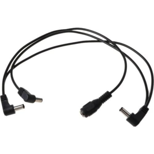 3 Way guitare pédale d'effet Daisy Chain Power Supply Adapter Cable Splitter 896B