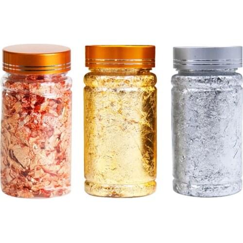 3g Gold Silver Foil Decorative Paper Epoxy Resin Mold Fillings Epoxy Resin Jewelry Making