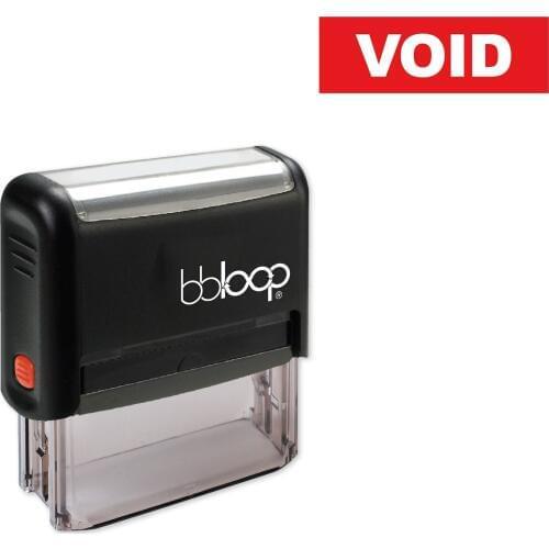 Bbloop Void w/knockout Style Font and Design Self-Ink