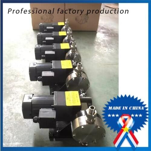 Free Shipping Stainless Steel 304/PTFE Mechanical Diaphragm Pump Dosing Pump for Sulfuric Acid