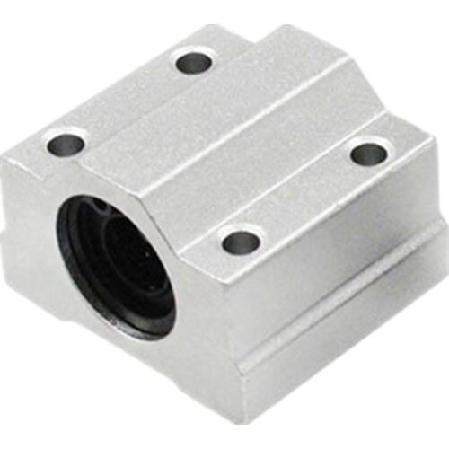 DuoWeiSi 3D Printer Parts SC8UU SCS8UU Linear bearing LM8UU slider box type optical axis guide bearing housing SC8