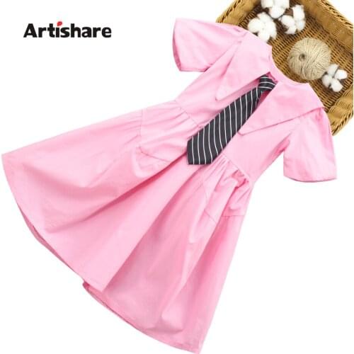 Kids Dresses For Girls Striped Dress For Girl Summer Children Dresses Casual Style Costume Girl 6 8 10 12 14