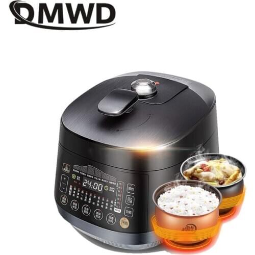 DMWD 4.8L Electric Pressure Cooker Intelligent Rice Cooker Porridge Soup Saucepot For 3-6 People 24H Appointment 7 Gear