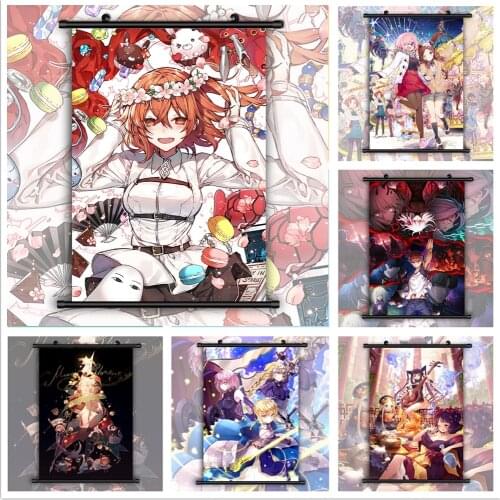 Fate Grand Order FGO Anime Manga HD Print Wall Poster Scroll