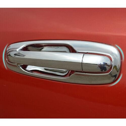For Chevrolet chevy Daewoo Lacetti 2004-2009 ABS Chrome Side Door Handle Cover & Door Bowl Cover Car Styling 2005 2006 2007 2008