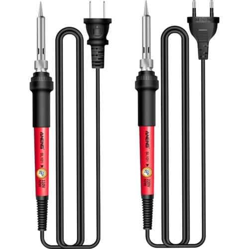 16pcs/Set 60W LCD Digital Soldering Iron Kit Adjustable Temperature Multimeter Solder Welding Tools Heater Soldering Station