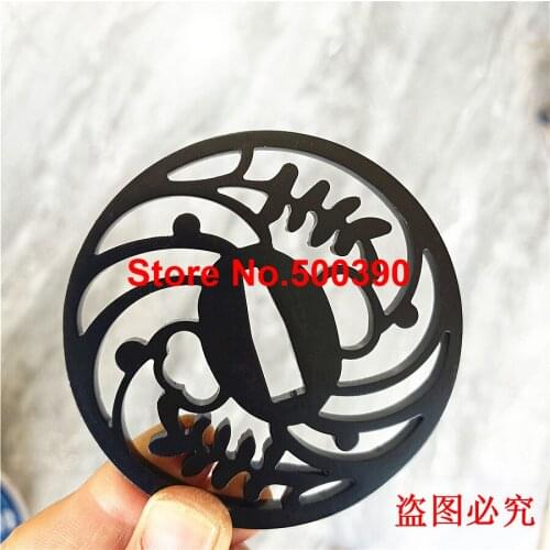 Nice Iron Steel Guard TSUBA MENUKI FUCHI KASHIRA For Japanese Sword Samurai Katana