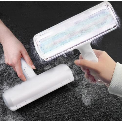 Pet Hair Remover Roller Removing Dog Cat Hair From Furniture Self-cleaning Lint Pet Hair Remover