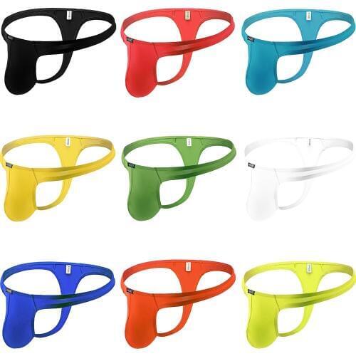 Mens Low Rise Thong Sexy T-Back Mens Underwear