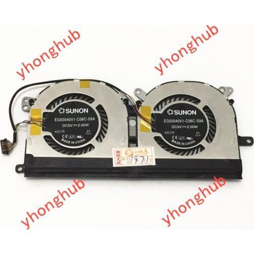 SUNON EG50040V1-C06C-S9A IdeaPad Yoga 13 DC 5V 2.00W Server Laptop Cooling Fan