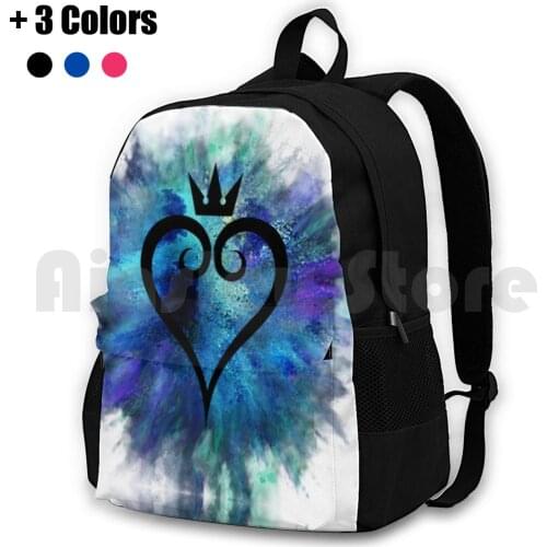Kingdom Hearts Outdoor Hiking Backpack Riding Climbing Sports Bag Kingdom Hearts Kingdomhearts Sora Heart Nintendo Squareenix