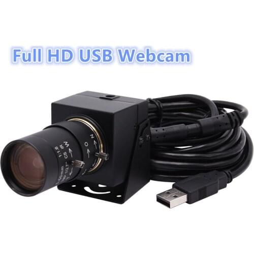 Full HD Webcam 1920*1080 H.264 30fps CMOS AR0330 CS Mount Manual Varifocus USB Camera For Advertising Machines, Inquiry Machines