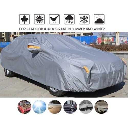 Waterproof Sun Protection Auti-UV Rain Snow Car Body Cover PEVA material with good quality heavy weight for SUV