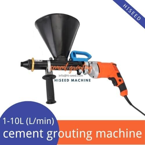Waterproof electric cement caulking gun pump mortar grouting machine
