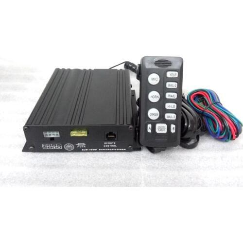 Higher star CJB100Z 100W car alarm emergency amplifier with microphone,10 warning sounds,with 2 light switches(without speaker)