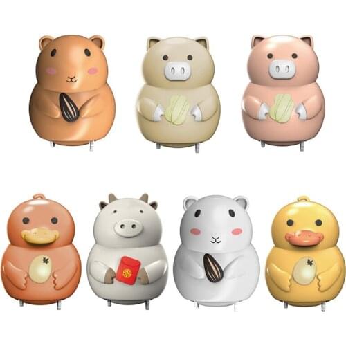 T5EC Funny Magnetic Animal Novelty Mini Electric Music Dancing Creative Supplies Kids Relieve Boredom