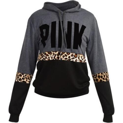 Women stitching Sweatshirt 2020 Cotton oversize ladies pullovers warm pocket hooded jacket Girls Long Sleeve Spring Autumn