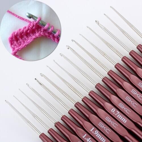 1PC New Crochet Hook Mix 0.5mm-2.7mm Small Size Yarn Weave Knitting Needles For Lace Dolls DIY Tools 16 Sizes Crochet Hook