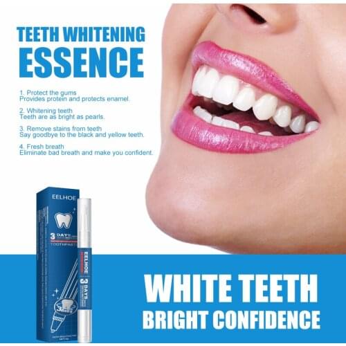 3ml Teeth Whitening Pen Cleaning Serum Remove Plaque Stains Dental Tools Whiten Teeth Oral Hygiene Tooth Whitening Pen