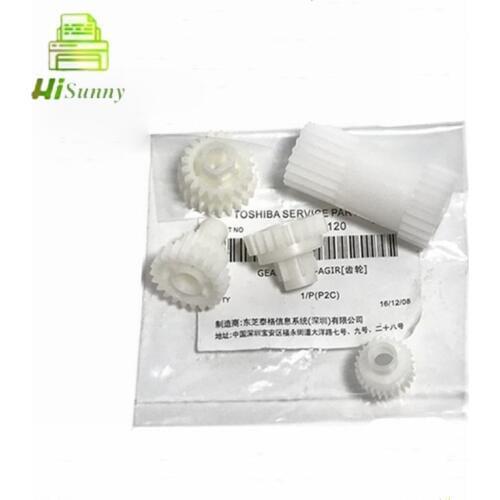 5pcs/set 1setsX For toshiba copier parts For toshiba 2505 2006 2306 2506 2307 2507 copier parts developer gear kit
