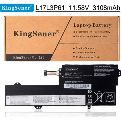Kingsener L17L3P61 L17C3P61 L17M3P61 Laptop Battery For Lenovo IdeaPad 320S-13IKB,Yoga 720-12IKB 330-11IGM,xiaoxin 7000-13 36WH