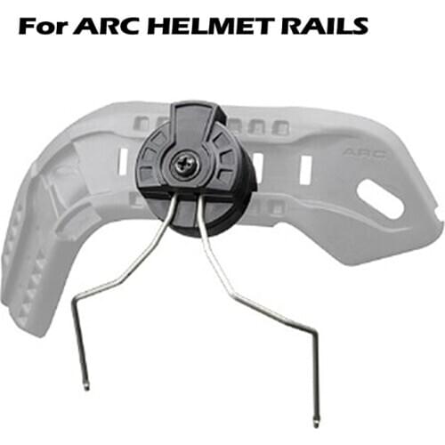 EARMOR Tactical Headset ARC / Mtek FLUX / EXFIL Rails Adapter Attachment Kit Tactical Headphone Adapter Helmet Accessories