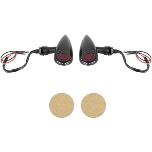 Motorcycle Turn Lights Motorcycle Modified Retro Turn Signal LED Lights Indicator Warning Lamp Universal