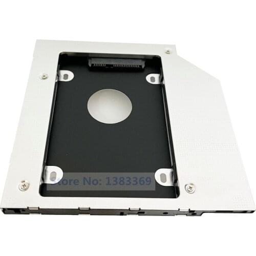 NIGUDEYANG 2nd HDD SSD Hard Drive SATA Frame Caddy Adapter for Dell Inspiron 15 5000 5565 5567 5748 5749 17 7000 DU-8A5LH GU90N