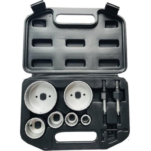 Diamond Coated Saw Bit Tools For Tile Marble Glass Ceramic New Arrival Hot Sale 1 Set