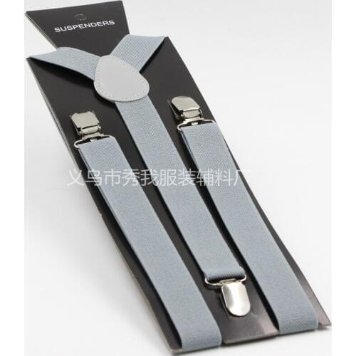 Mens Suspenders Women Braces Y-back Suspender Adjustable Elastic Suspender for Wedding & Party, 400PCS