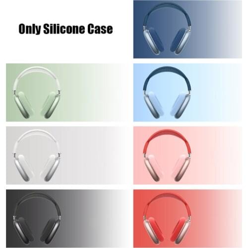 Dust-proof Ear Pads Protective Cover Silicone Case Earpads Protective Shell for -Airpods Max Wireless Headset