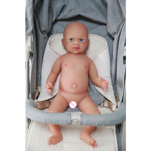 IVITA WG1524 50cm 3780g Lifelike Silicone Reborn Doll Alive Realistic Toddler Real Life Baby Girl Lifelike Dink Family Toys