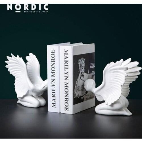 MODERN MINIMALIST CERAMIC BOOK FILE DECORATION STUDY OFFICE BOOK BY BOOK CREATIVE DESKTOP DECORATIONS CRAFTS