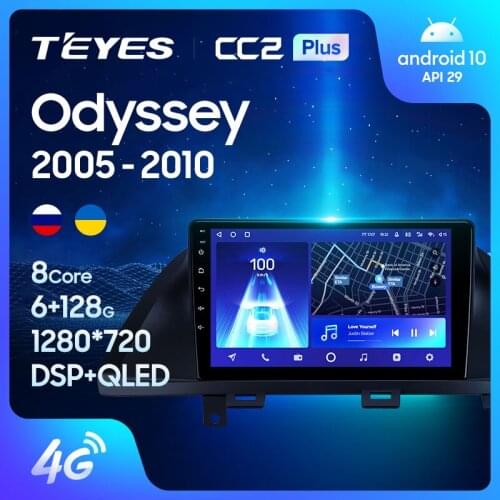 TEYES CC2L CC2 Plus For Honda Odyssey 2005 - 2010 US EDITION Car Radio Multimedia Video Player Navigation GPS Android No 2din 2 din dvd