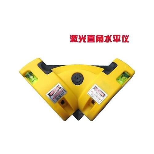 Right Angle 90 degree Vertical Horizontal Laser Line Projection Square Level