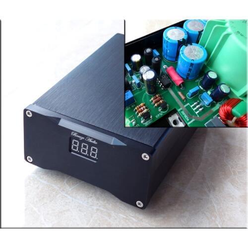 USB DC5521 DC5V 7.5V 9V 12V 16V 24V USB + DC5521 Dual Output Port Ultra Low Noise DC Linear Regulated Power Supply