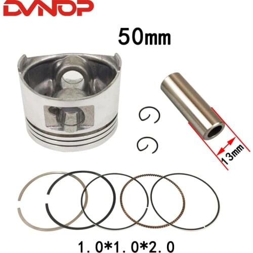 High Quality Motorcycle piston and ring For LEAD 110 NHX110 NHX 110 GFM110 SCR110-T WH110T