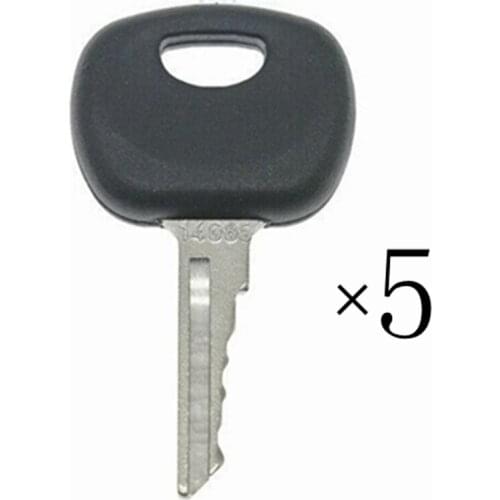 5pc heavy Equipment Keys for Rollers 14685 For Bomag For Vibromax Rammax Deutz