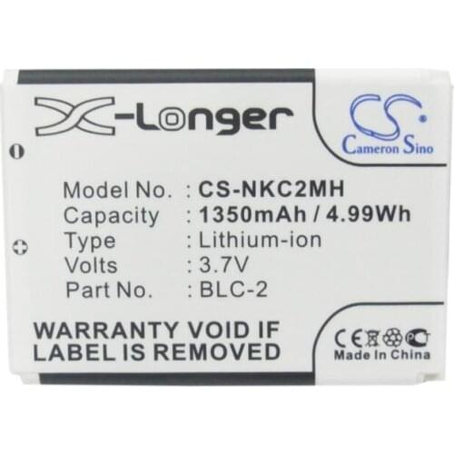 Cameron sino 1350mah battery for NOKIA 1220 1221 1260 1261 2260 3310 3315 3330 3350 3360 3385 3390 3395 3410 3510 3510i 3520