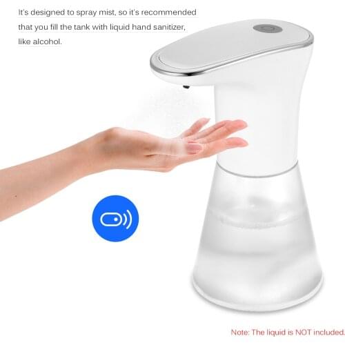 Automatic Induction Alcohol Dispenser Touchless Mist Spray Hand Hygiene Automatic Sensor Hand Cleaner USB Induction Sprayer350ml