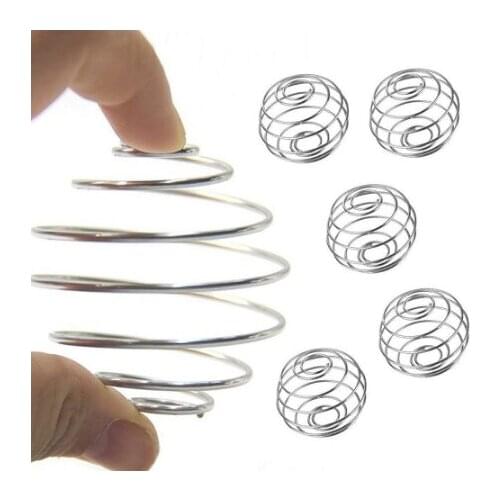 Stainless Steel Blender Mixing Tool Milkshake Protein Mixer Spring Balls Help Your Food And Beverages Dissolve Quickly
