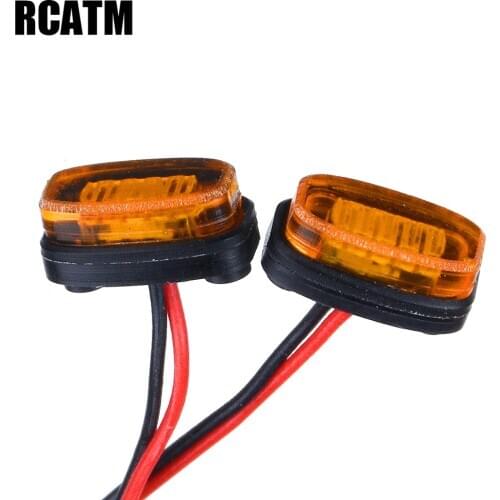 Side Contour Light Width Light For 1/14 Tamiya RC Car Tow Drag Trailer Truck 3363 56348 56352 Actros Scania R620 56323 R730