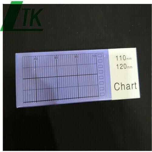 Chart paper GD200190 for CHESSELL/EUROTHERM 120mm*16M Z-FOLD recording paper