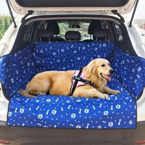 Pet Car Seat Cover Mats Waterproof Dog Carriers Bag Rear Back Hammock Protector With Safety Belt Transportin Perro Dog Bag