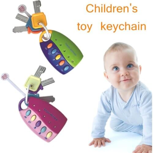 2 Styles Lovely Children Musical Toy Smart Girl Toys Kids Keychain With Music