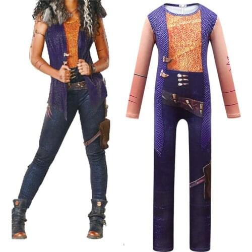 2020 Halloween Costumes for Kids Zombies Eliza Addison Zed Bree Cosplay Boys Girls Bodysuit Fancy Dress Party Clothing Jumpsuit