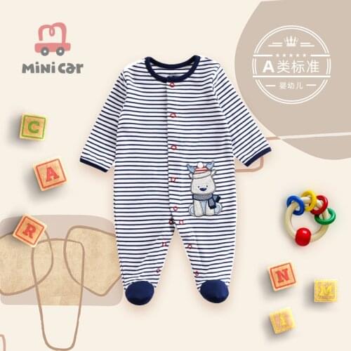 Babys one-piece Romper girls clothes open file climbing clothes spring and autumn Freshmens long sleeve outdoor clothes
