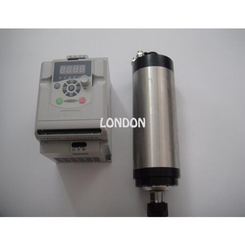 ER20 2.2KW water cooling CNC milling spindle 24000rpm+1 piece 2.2KW VFD inverter